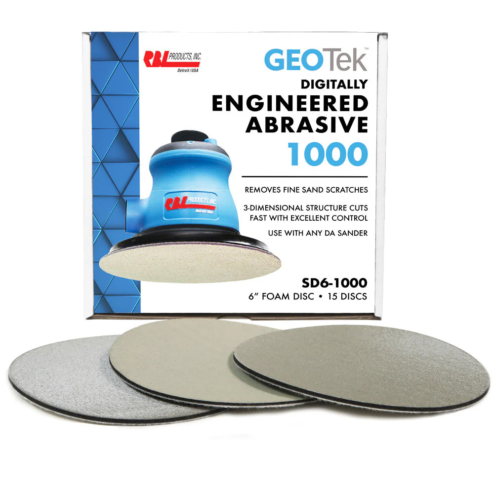 VELCRO 6" SANDING DISCS-P1000 15